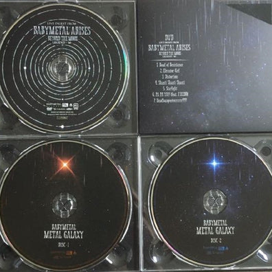 Babymetal - Metal Galaxy (The One Fanclub Limited Edition) 2CD+DVD Japan Rock